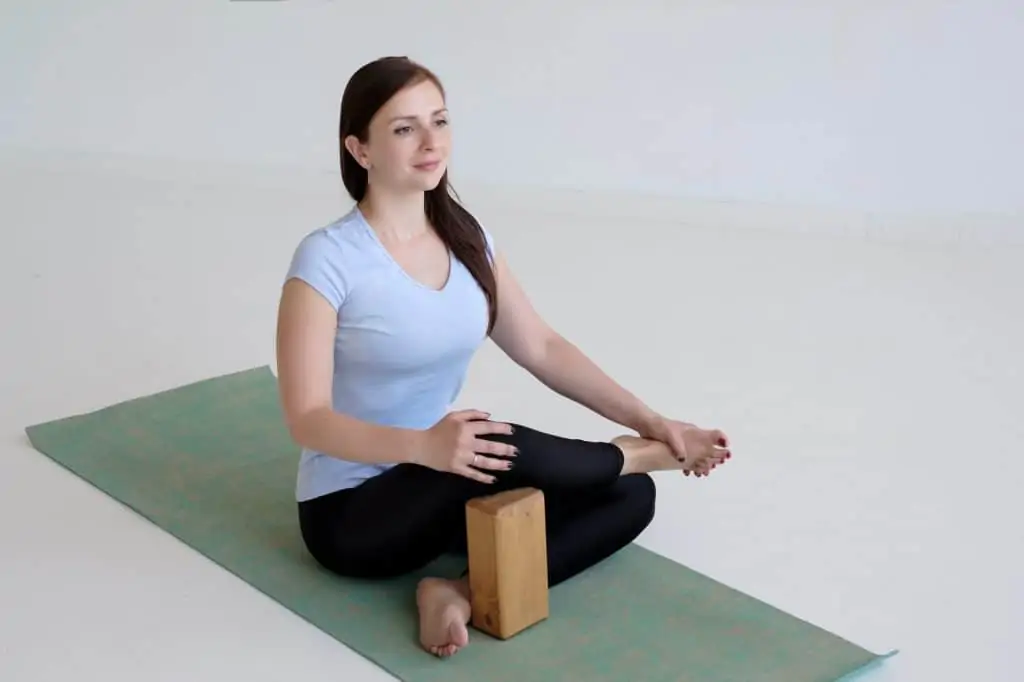 Pilates Mat Wrist Support Yoga Sports with Knee/elbow Cushion Non-slip Floor